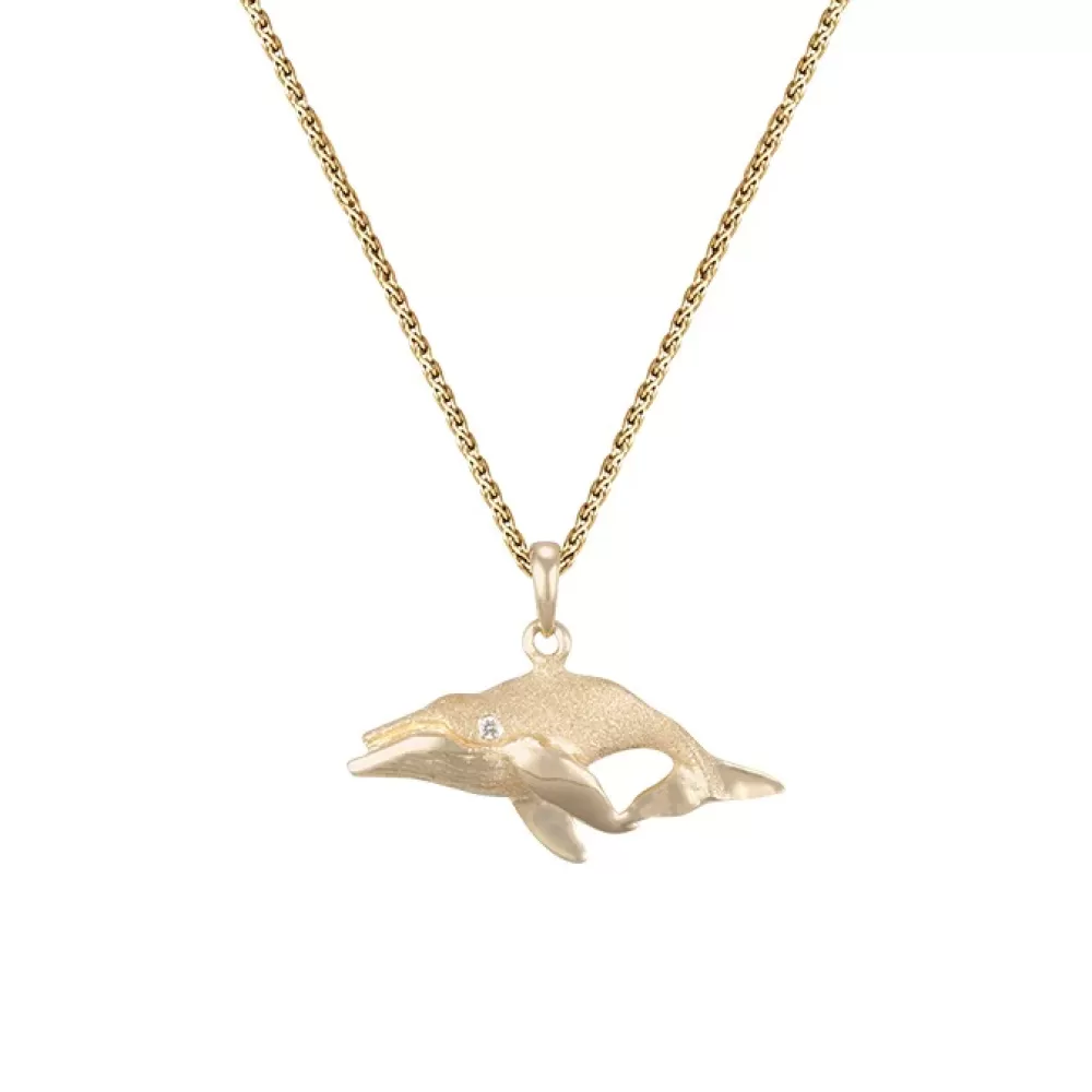 Pendants & Necklaces | Denny Wong 14K 23Mm Whale "Humpback Single" Pendant