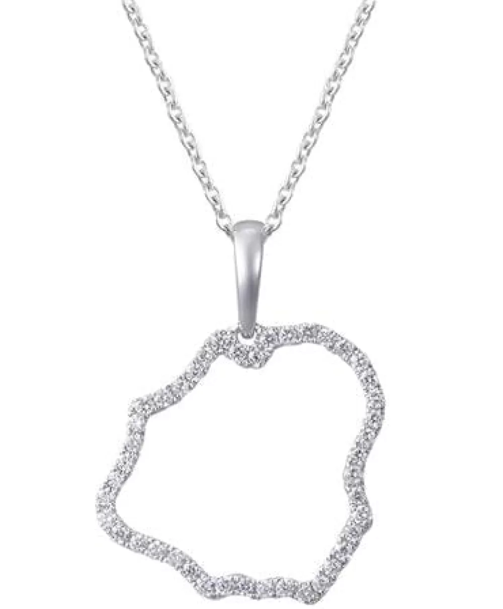 Pendants & Necklaces | Denny Wong 14K "Kauai" Pendant With 43 Diamonds