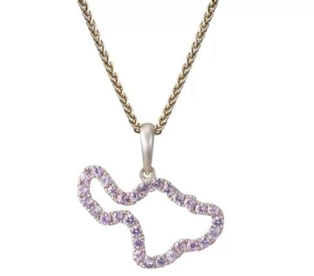 Pendants & Necklaces | Denny Wong 14K "Maui" Pendant With 30 Pink Sapphires