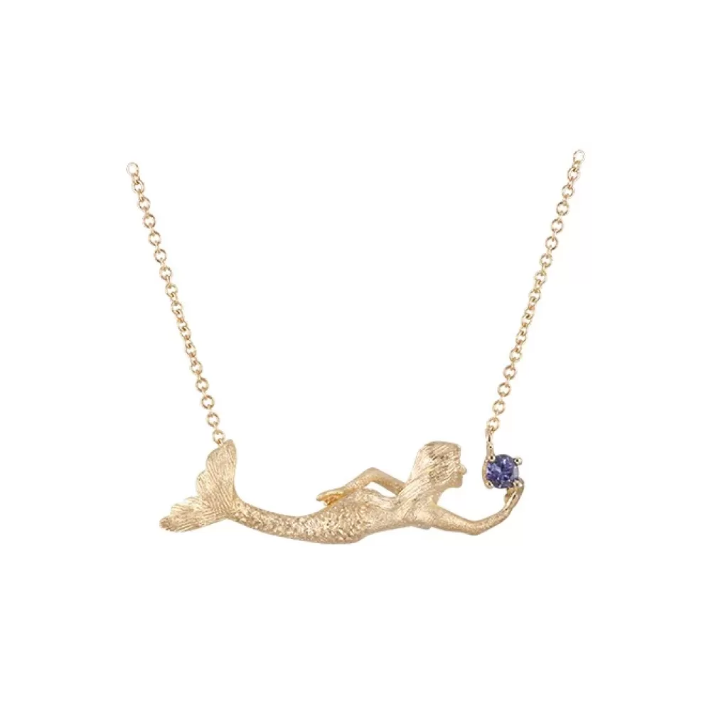 Pendants & Necklaces | Denny Wong 14K Mermaid Necklace With Tanzanite