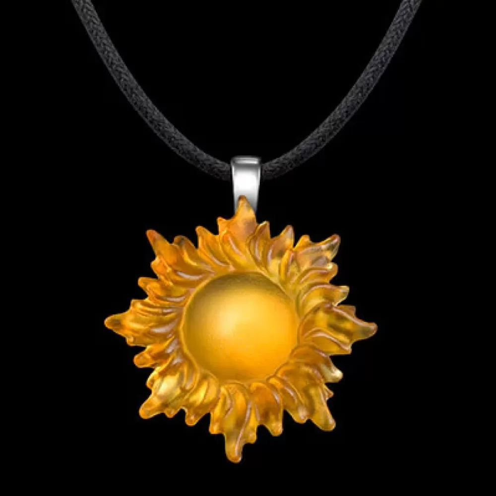 Pendants & Necklaces | Matt Bezak 14K White Gold Sun Pendant