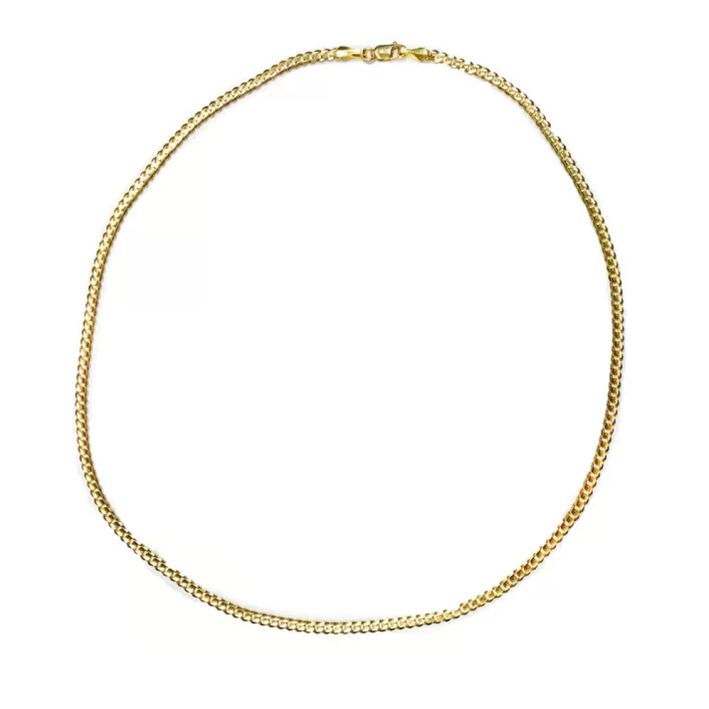 Pendants & Necklaces | Kate Alexandra 14K Yellow Gold Curb Chain