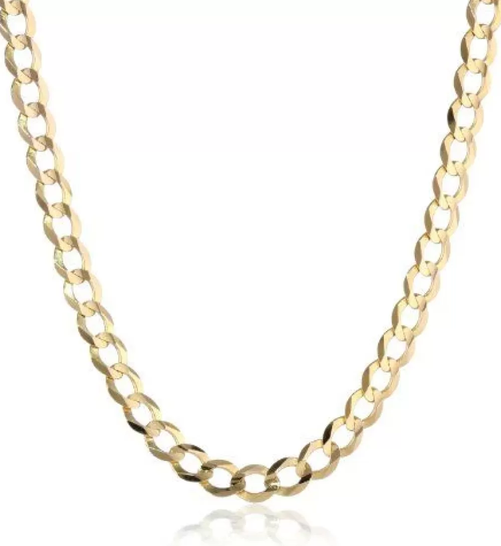 Pendants & Necklaces | Kate Alexandra 14K Yellow Gold Curb Chain