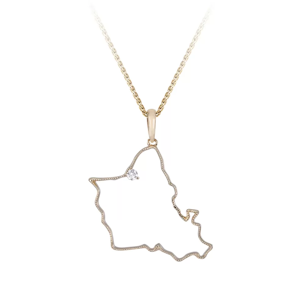 Pendants & Necklaces | Denny Wong 14Ky "Oahu" Pendant With .03Ct Diamond (For Haleiwa)