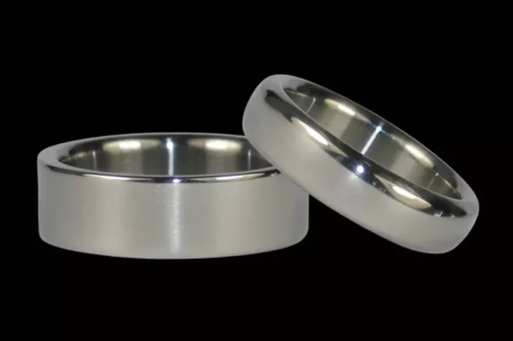 Hawaiian Jewelry | Hawaiian Titanium Rings Classic Titanium Ring Band 2