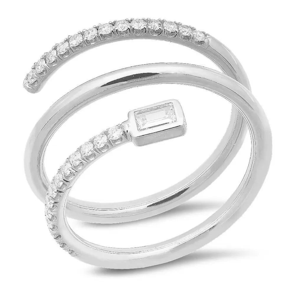 Rings | Kate Alexandra Diamond Spiral Ring