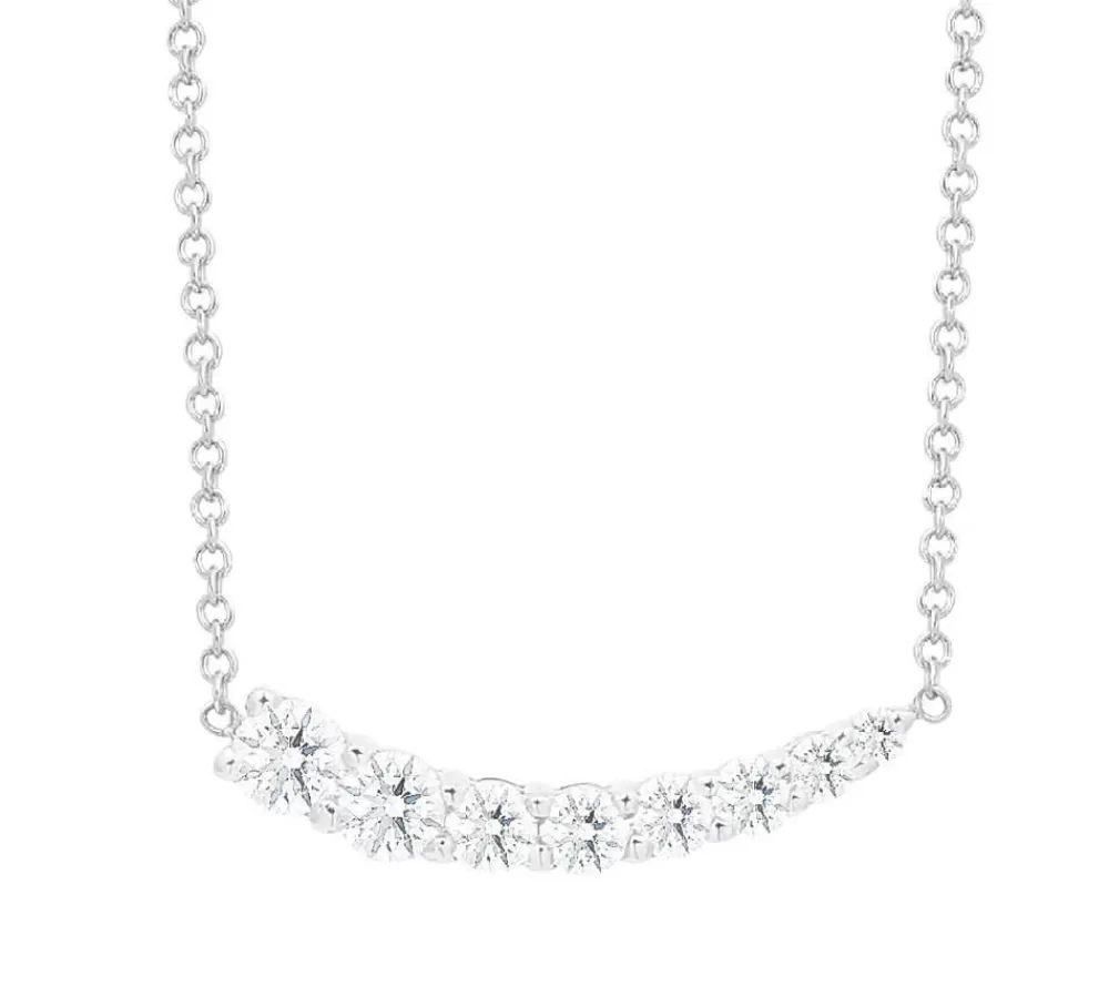 Pendants & Necklaces | Kate Alexandra Graduated Diamond Necklace