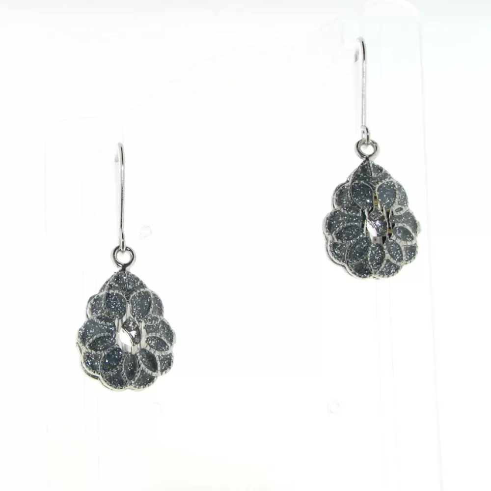 Earrings | Elliott Chandler Sterling Silver Pear-Shaped Drop Earrings